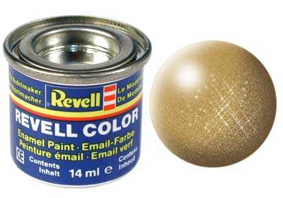 REVELL 94 Zlatá metalíza syntetická modelárska farba, 14ml