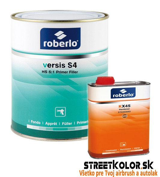 Plnič Roberlo Versis S4 Sivý - Super hladký,  2,5 litra + 0,5litra tužidlo