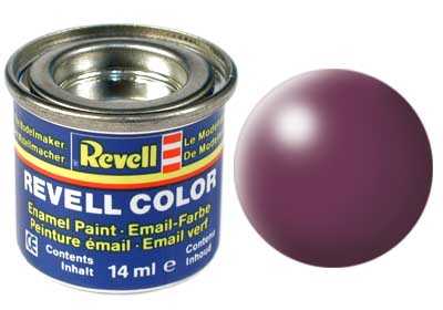 REVELL 331 Purpurovo červená syntetická polomatná modelárska farba (RAL3004), 14ml