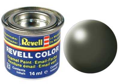 REVELL 361 Olivovo zelená syntetická polomatná modelárska farba (RAL6003), 14ml