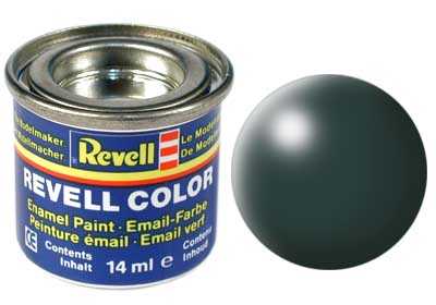 REVELL 365 zelená patina syntetická polomatná modelárska farba (RAL6000), 14ml