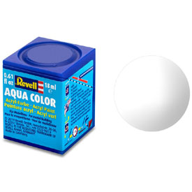 REVELL AQUA 01 Číra lesklá akrylová modelárska farba, 18ml