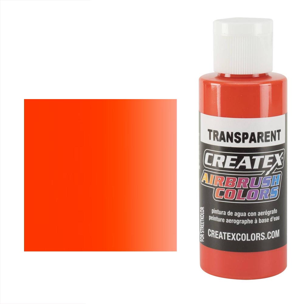 CreateX 5118 Červená Sunset priehľadná airbrush farba 120ml