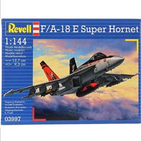 Revell McDonnell-Douglas /Northrop F/A-18E Super Hornet Model Set lietadla 1:144, 63 dielov