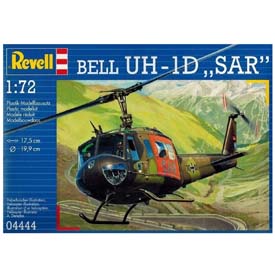 Revell Bell UH-1D SAR Model Set vrtuľník 1:72, 115 dielov