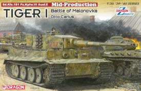 Dragon Tiger I Model Set tank 1:35