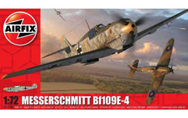 Airfix Messerschmitt Bf109E-4 Model Set lietadlo 1:72, 64 dielov