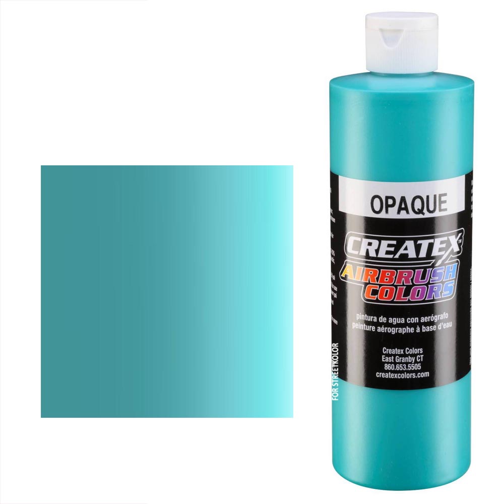 CreateX Aqua 5206 Modrá Nepriehľadná 480ml airbrush farba