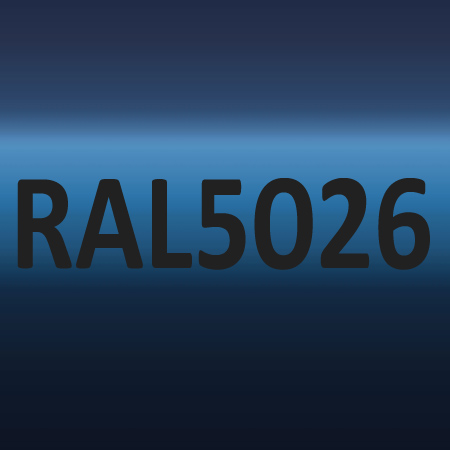 RAL 5026 farba perleťová nariedená, lakovateľná, 1 liter