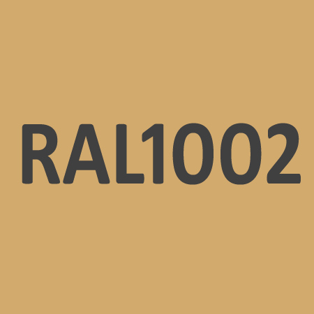 RAL 1002 Piesková žltá farba nariedená, lakovateľná, 1 liter