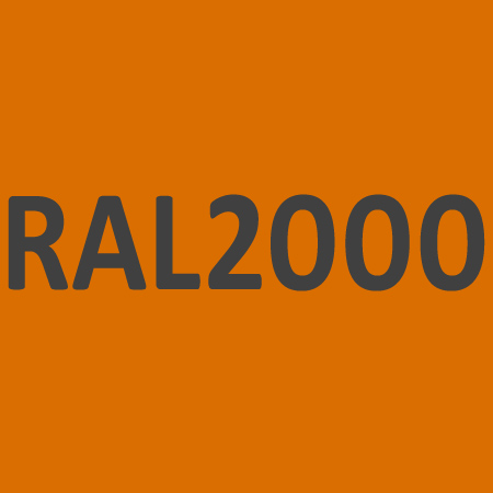 RAL 2000 žlto oranžová farba nariedená, lakovateľná, 1 liter