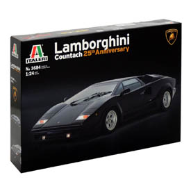 Italeri LAMBORGHINI COUNTACH 25th Anniversary Model Set auta 1:24, ??? dielov