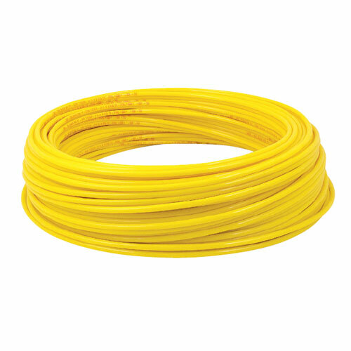 Polyuretánová hadica, metrový predaj, priemer: 10x8mm, Farba: Žltá