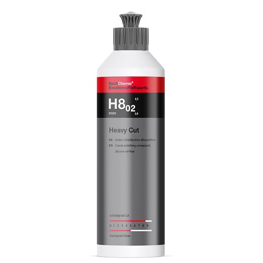 KochChemie Heavy Cut H8.02 Hrubá brúsna pasta bez silikónového oleja 250ml