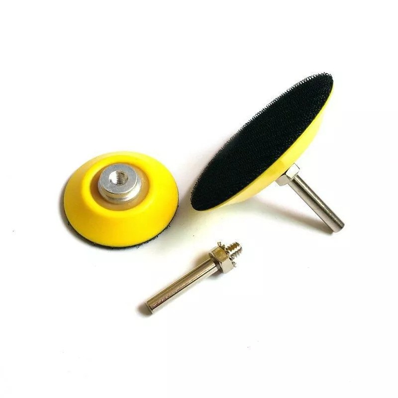 75mm unášač na suchý zips KolorTech KT-UD06 pre stopkovú brúsku, stopka: 6mm