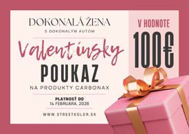 Valentínsky darčekový poukaz PRE ŽENY v hodnote 100€