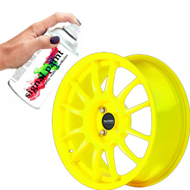 RAL 1026 Fluorescenčná signálna farba v spreji 400 ml