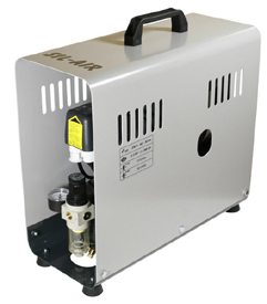 Olejový piestový kompresor SIL-AIR 20D, iba 30dB. 17l/min.