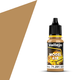 VALLEJO MODEL AIR 71.291 US ZEMITÁ ŽLTÁ akrylová airbrush farba 17 ml