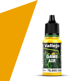 VALLEJO GAME AIR 76.005 ŽLTÁ akrylová airbrush farba 18 ml