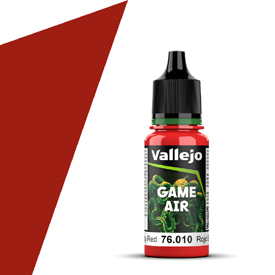 VALLEJO GAME AIR 76.010 ČERVENÁ akrylová airbrush farba 18 ml