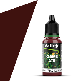 VALLEJO GAME AIR 76.012 TMAVOČERVENÁ akrylová airbrush farba 18 ml