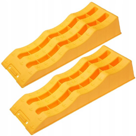 Plastové vyrovnávacie nájazdy, 2 kusy, Nosnosť: 2 x 2500kg, Dĺžka: 620mm, Maximálna výška: 68mm