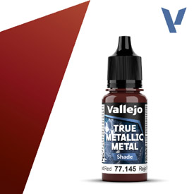 VALLEJO TRUE METALLIC 77.145 Oranžová metalická akrylová airbrush farba 18 ml