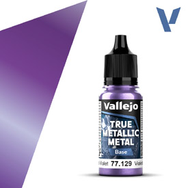 VALLEJO TRUE METALLIC 77.129  Fialová metalická akrylová airbrush farba 18 ml