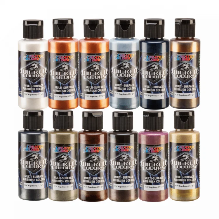 Wicked Galaxy metalická sada airbrush farieb W133-00, 12x60ml