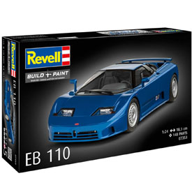 Revell Bugatti EB110 Model kit Auto 1:24, 148 dielov