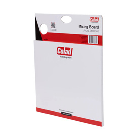 Miešacia doska na prípravu tmelov Colad 000846 - 100 listov (30x25 cm)