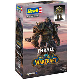 Revell The ORC Thrall Model kit WoW 1:16, 34 dielov + farby + štetec+ lepidlo