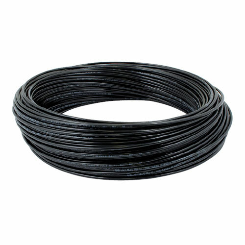 Polyuretánová hadica, metrový predaj, priemer: 10x8mm, Farba: Čierna