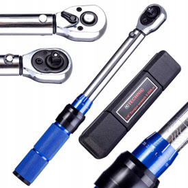 Profesionálny momentový kľúč KolorTech 1/4", 5 - 25 Nm s certifikátom kalibrácie