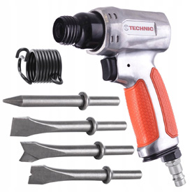Profesionálne pneumatické kladivo TECHNIC AT-2070 + 4 dláta v sade