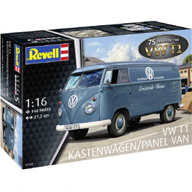 Revell VW T1 KASTENWAGEN Model kit Auto 1:16, 144 dielov