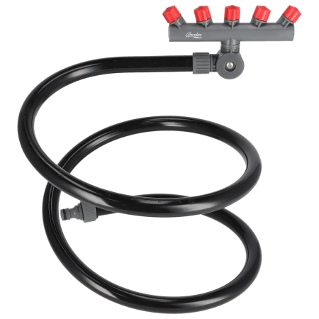 Flexibilný stojan na zavlažovanie a ochladzovanie hmlou GARDEN DEDRA 80N350, 5 trysiek