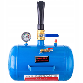 Inflator 20L na nárazové hustenie pneumatík, tlakové delo so spúšťovým ventilom