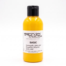 Senjo Color farba žltá pre bodypainting a tetovanie, 75ml