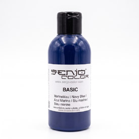 Senjo Color farba tmavomodrá pre bodypainting a tetovanie, 75ml