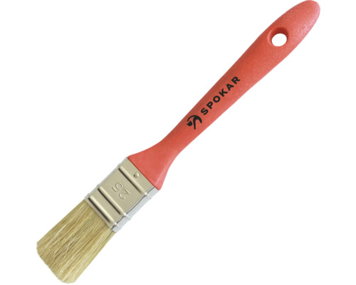 Spokar 81214 štetec plochý 25mm pre riedidlové farby a laky, lazúry, akryl, olejové farby a farby na stenu