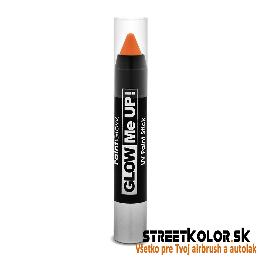 UV svietiaca ceruzka na telo a Make-up Oranžová