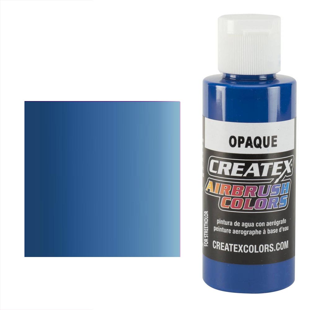 CreateX Modrá 5201 Nepriehľadná 60ml airbrush farba