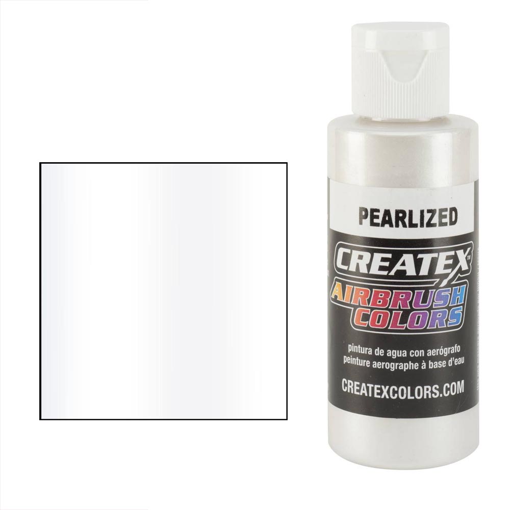 CreateX 5310 Biela Perleťová airbrush farba 60 ml