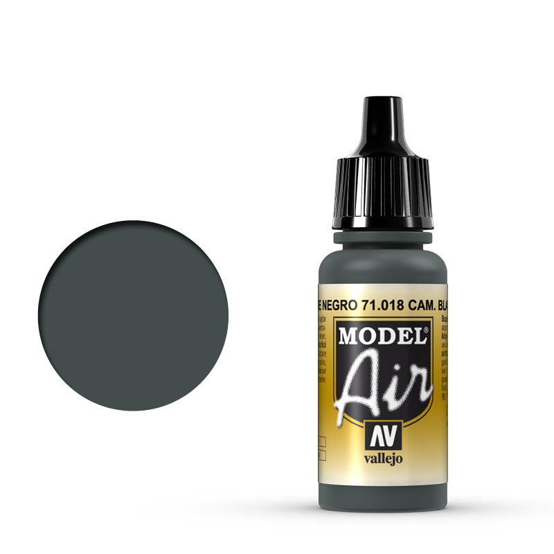 Vallejo 71.018 čiernozelená akrylová airbrush farba 17 ml
