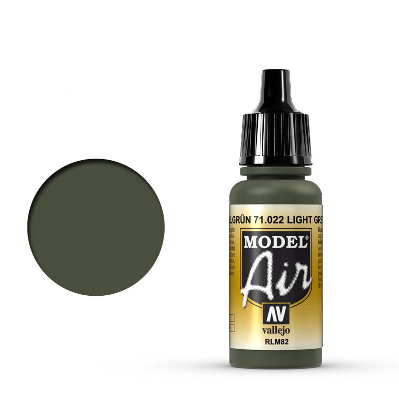 Vallejo 71.022 svetlozelená akrylová airbrush farba 17 ml