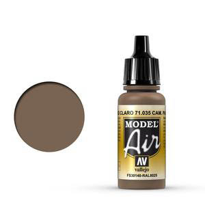 Vallejo 71.035 bledohnedá camouflage airbrush farba 17 ml