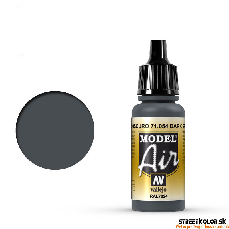 Vallejo 71.054 modrošedá tmavá airbrush farba 17 ml