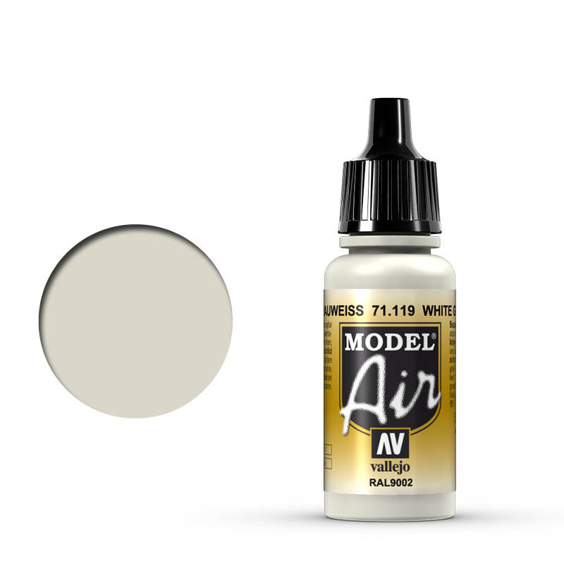 Vallejo 71.119 bielosivá airbrush farba 17 ml